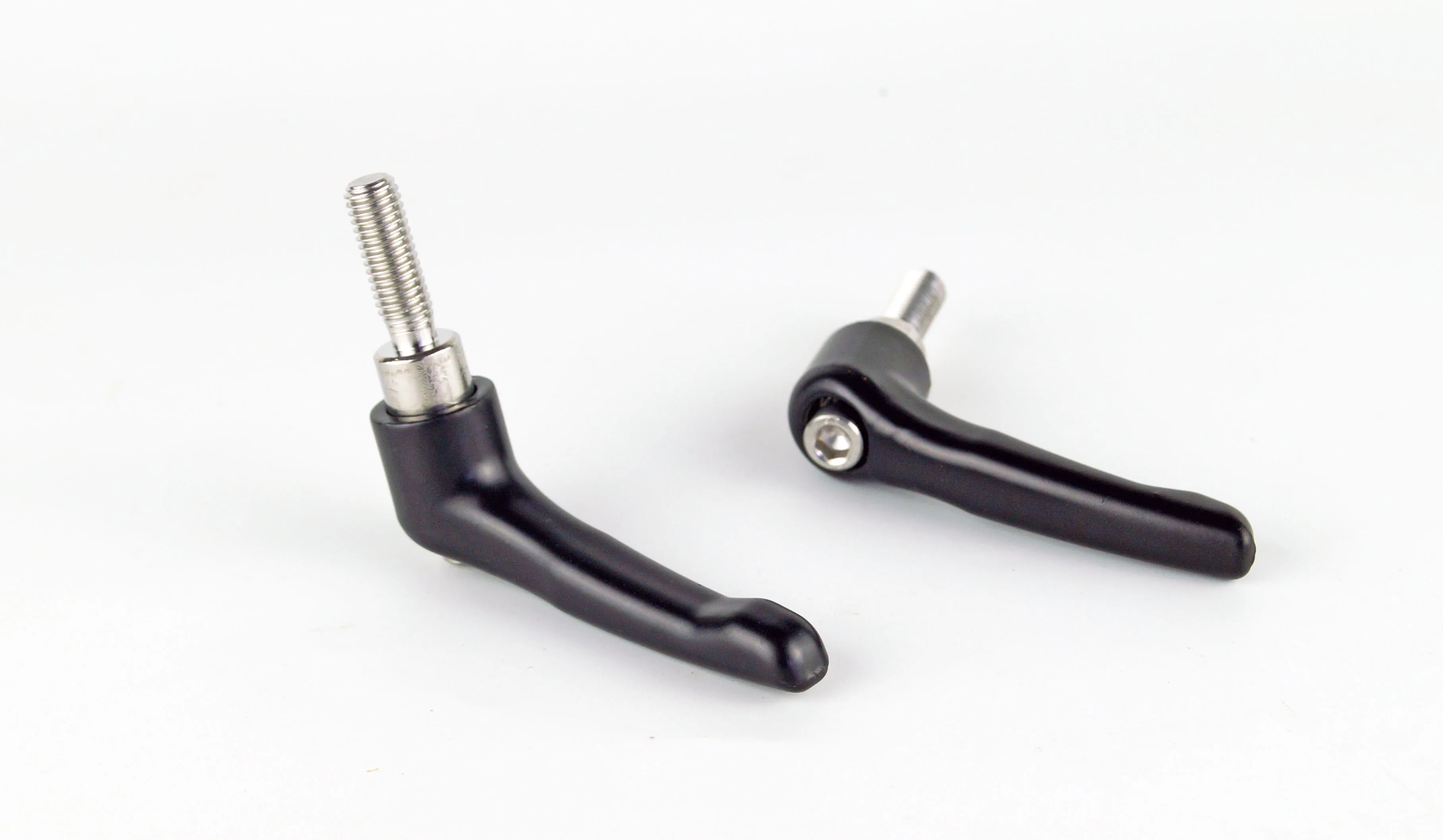 M8 Black AISI304 Stainlesss Steel Clamping Handle Tension Levers ,Solid Adjustable Handle