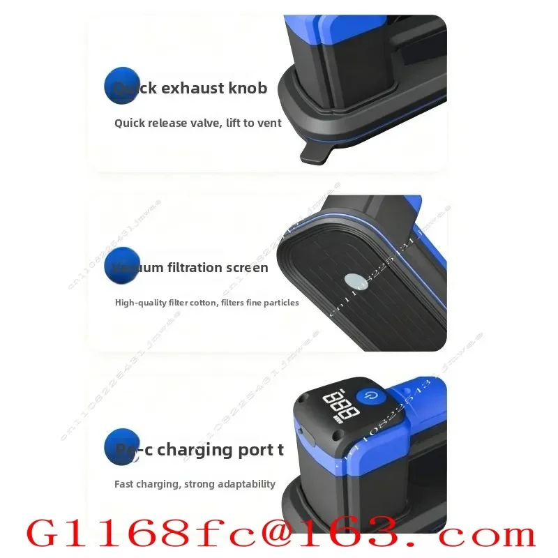 120kg Strong Vacuum Electric Manual Suction Cup Glass Marble Handling Suction Cup Automatic Air Replenishment Model