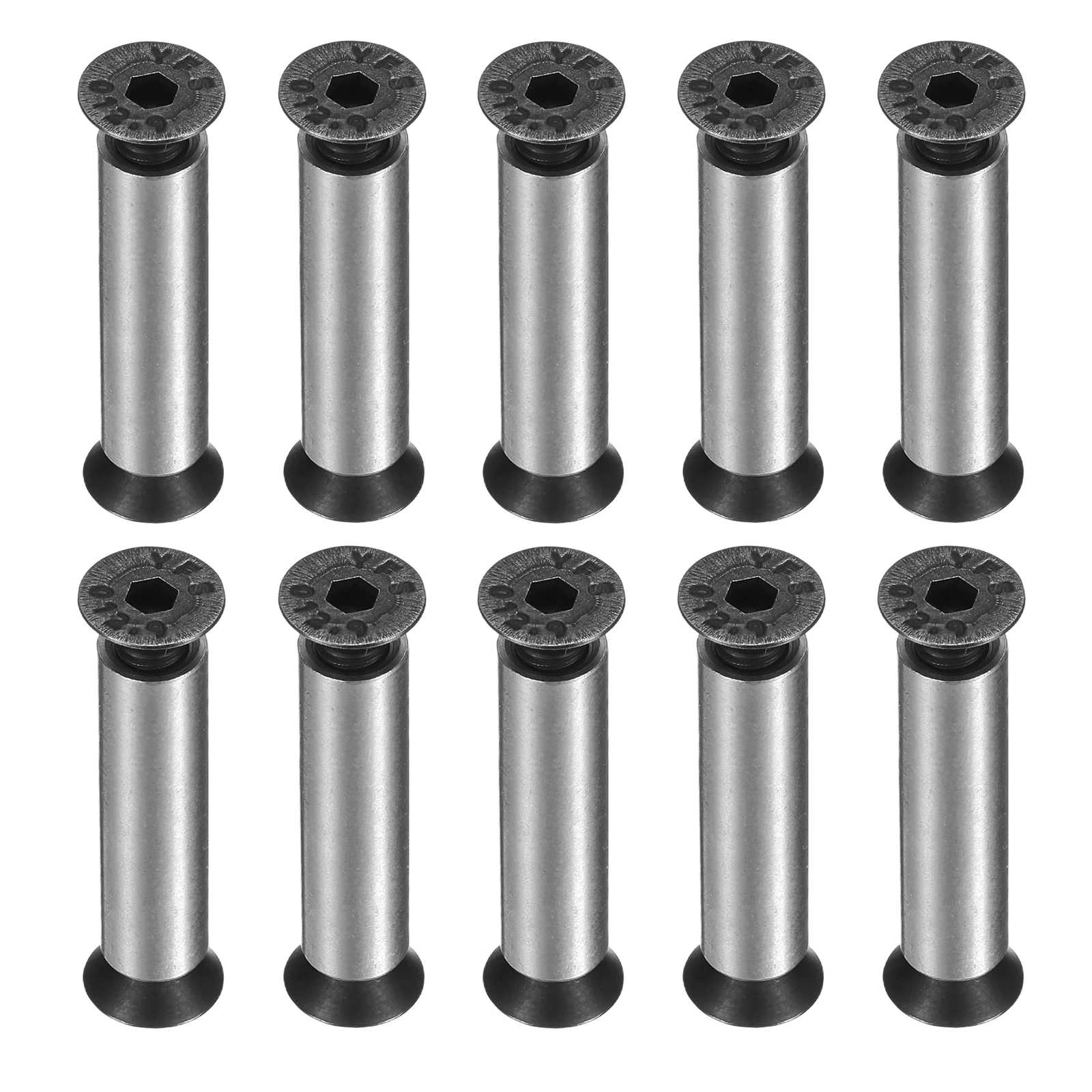 5/10pcs Knife Handle Screws M4 Hex Sink Head Stainless Steel Pocket Knife Pivot Pin Folding Knives Bolts Fasteners Blade Fixing