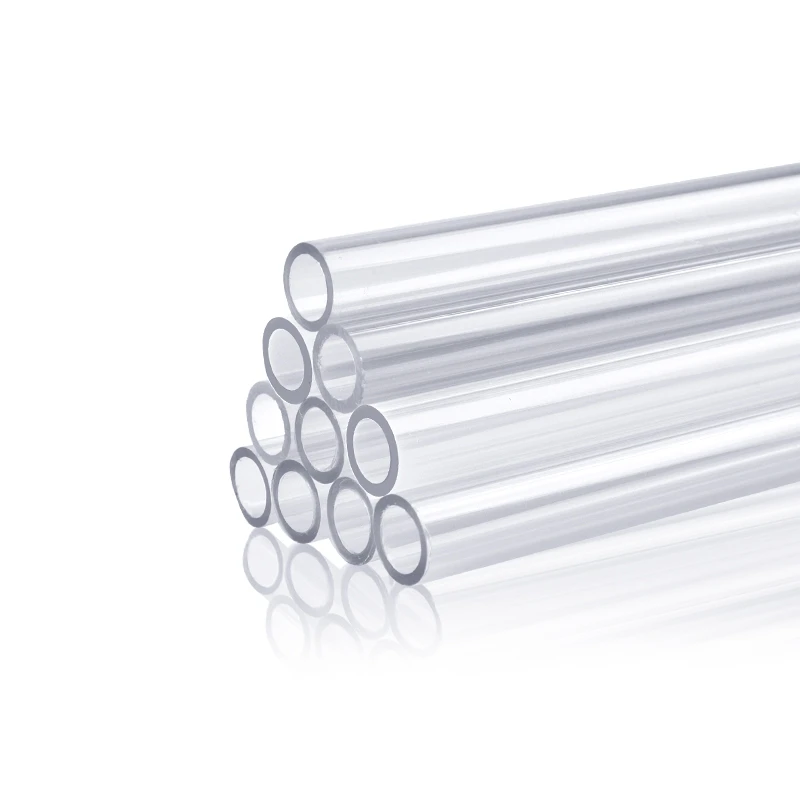 2.6mm to 7mm 100pcs Transparent Plastic Tube PP Tube PC Tube PP Plastic Tube Ball Pen Neutral Core Tube Customize