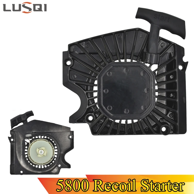 LUSQI Recoil Starter Chainsaw Petrol Engine Starter Fit Maestro 5800 Parts Petrol Engine Starter Repair Part
