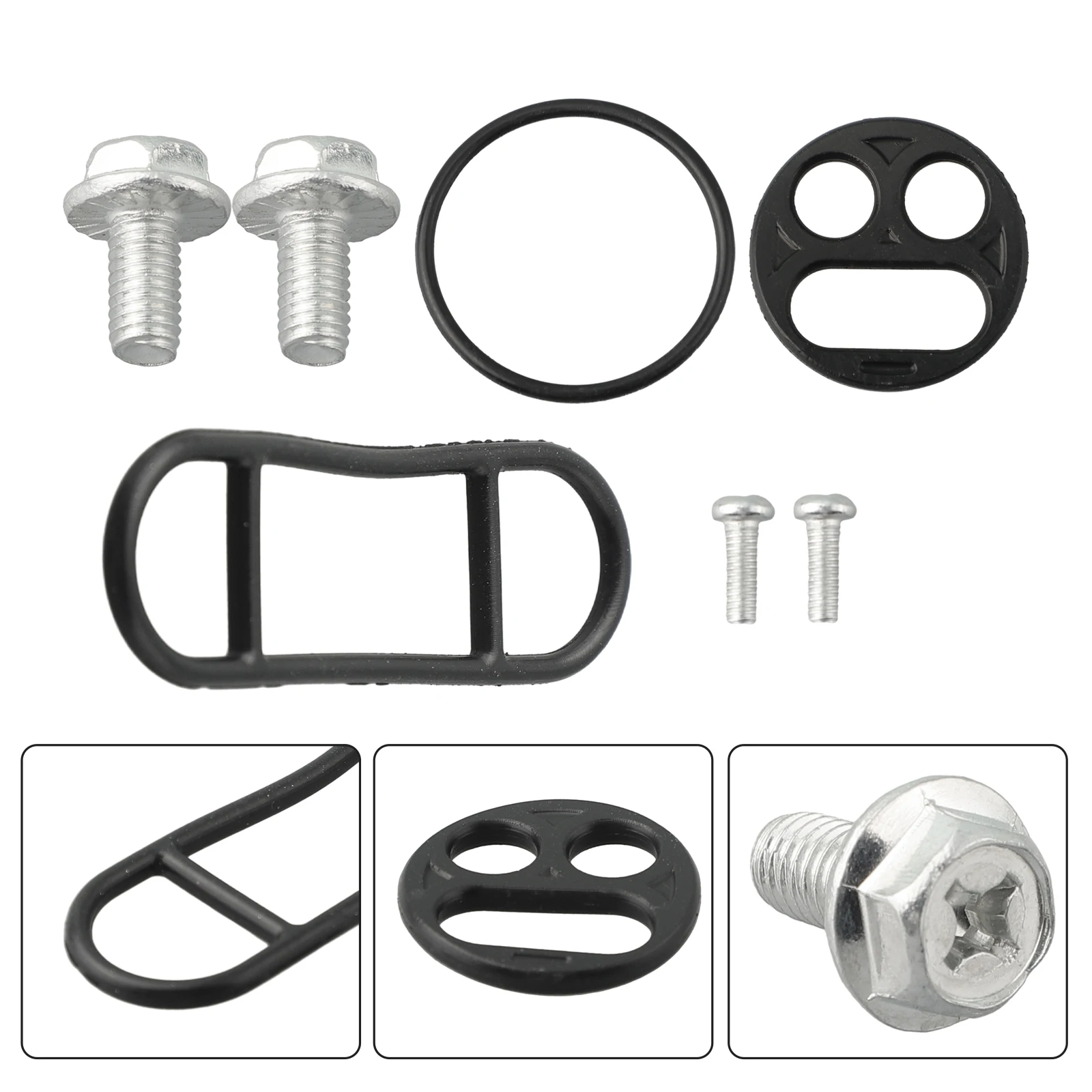 Fuel Valve Repair Kit For Kawasaki For Suzuki For ZX-9r For VULCAN 1500 DR350 Replaces 1752110001 Chainsaw Replacement Accessory