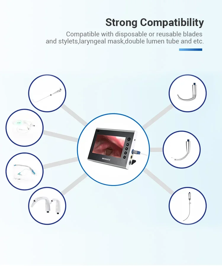 2026 Nasopharyngoscope China BESDATA 3.5mm/2.8mm USB Rhinolaryngoscope Portable Flexible Endoscopy For Examination Diagnose