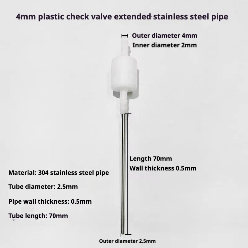 1PCS Filling Nozzle for Liquid Filling Machines 4mm 6mm 8mm 10mm 12mm Can Be Chosen