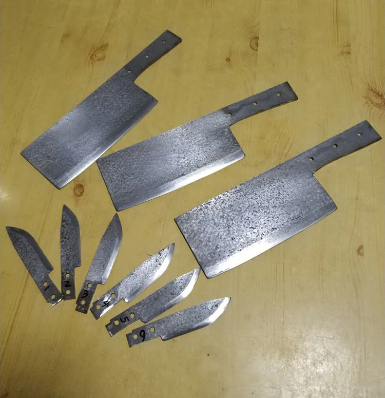 Damascus Steel Sandwich structure VG10 Clip Steel Already Quenched Blade Steel Raw materials Diy Knife 30x8.5x0.3cm