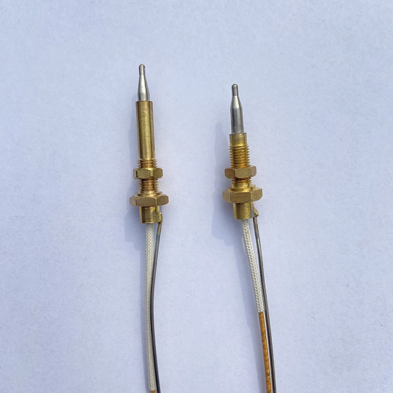 1PCS Metal Copper Head Heading Screw Thermocouple Gas Burner For Built In Stove Tools Copper Flame-out Protection Device