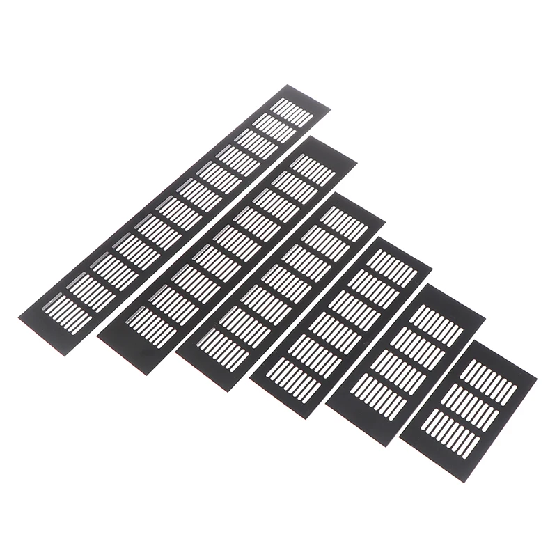 Parts Accessories Household Air Vent Grille Wall Ventilation Cover Wardrobe 50*100-600mm Aluminum For Cupboard