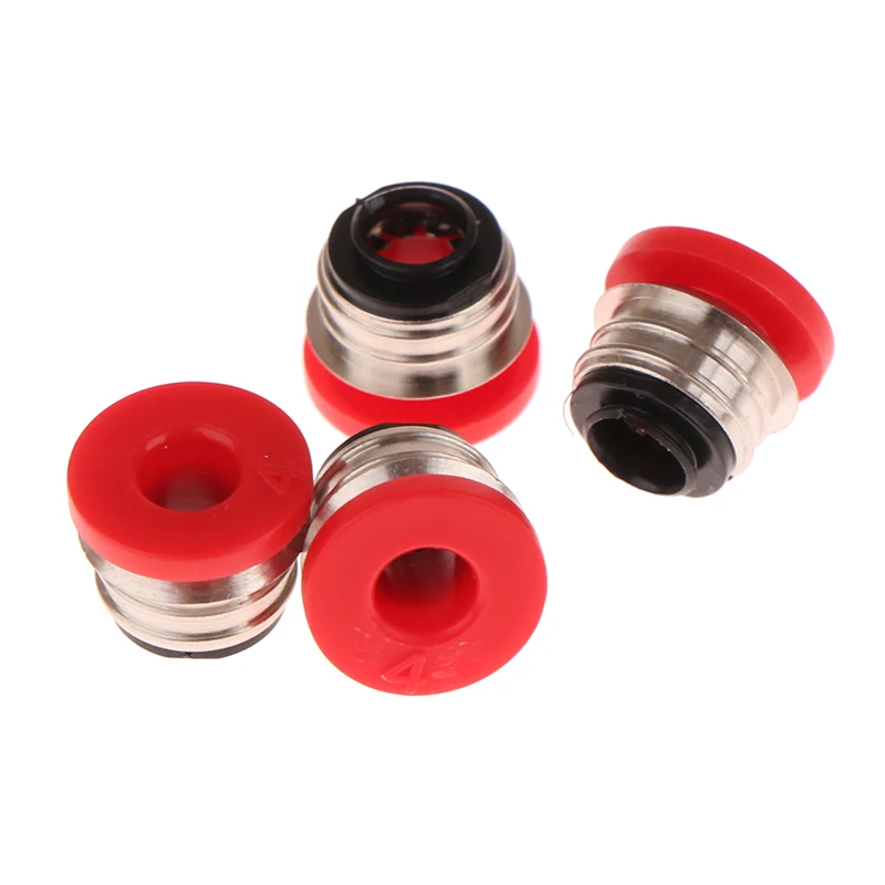 4pcs 3D Printer Parts Pneumatic Fittings Connectors 2*4 PTFE Tube Bowden Quick Plug 1.75mm Filament Hotend Extruder Kit