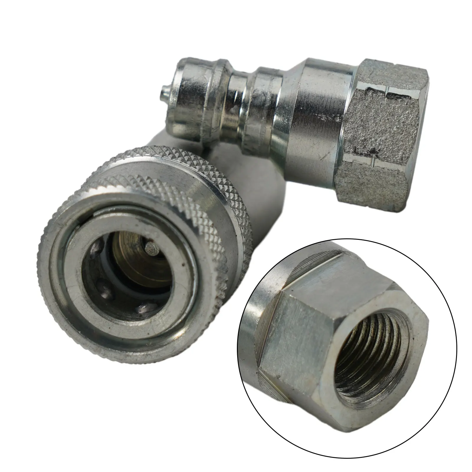 Quick Release Fitting ISO7241-A NPT ISO A Hydraulic Coupling Connector 1/4" 3/8" 1/2" 3/4" NPT1 Quick Change Interface