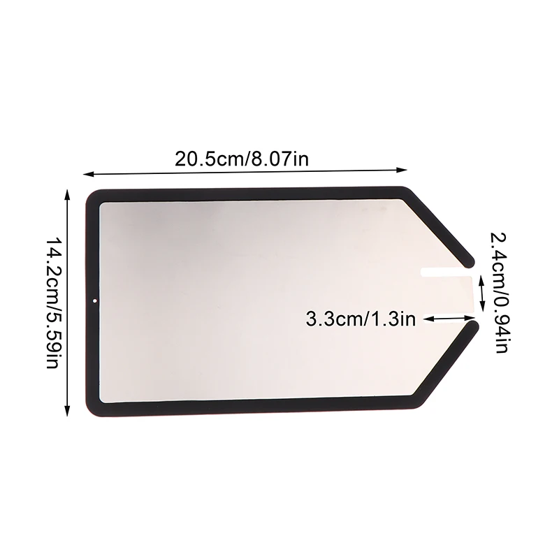 140mm*240mm Reusable Monopolar Stainless Steel Neutral Electrode Plate Esu Grounding Pad Neutral Electrode Return Plate Durable
