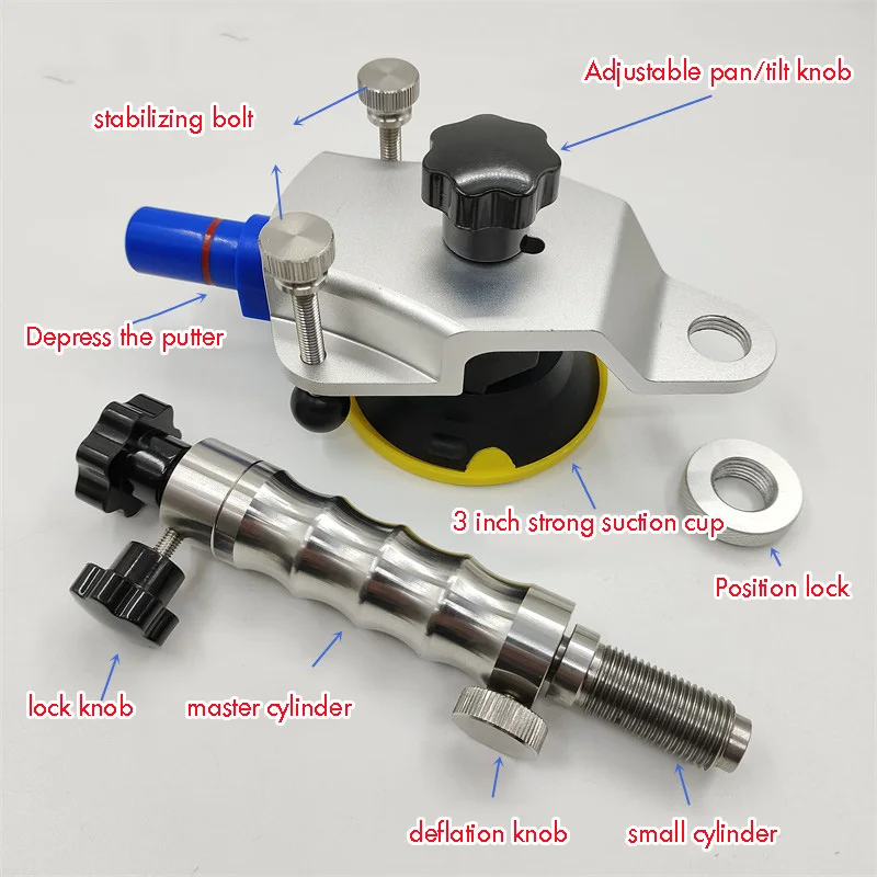 Vacuum Glass Repair Tool for Car Windshield Crack Repair Glue Injection Pump Automotive Explosion Point , Glue Injection Pump