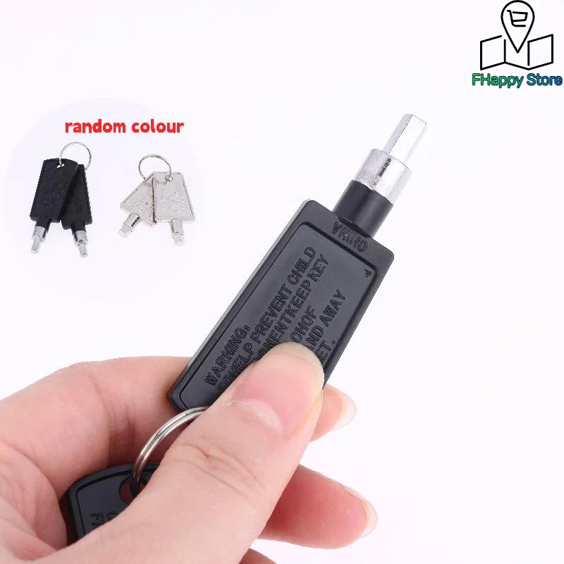 2Pcs Freezer Refrigerator Door Key Lock Pentagon Keys Part Accessories For Haier