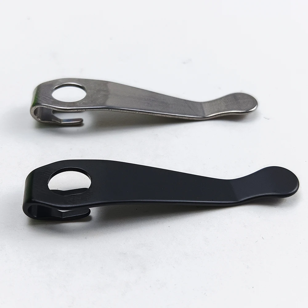 1piece Pink Color Titanium Pocket Knife Clip Waist Clip for Para 3 Folding Knife Lightweight Pocket Back Clips