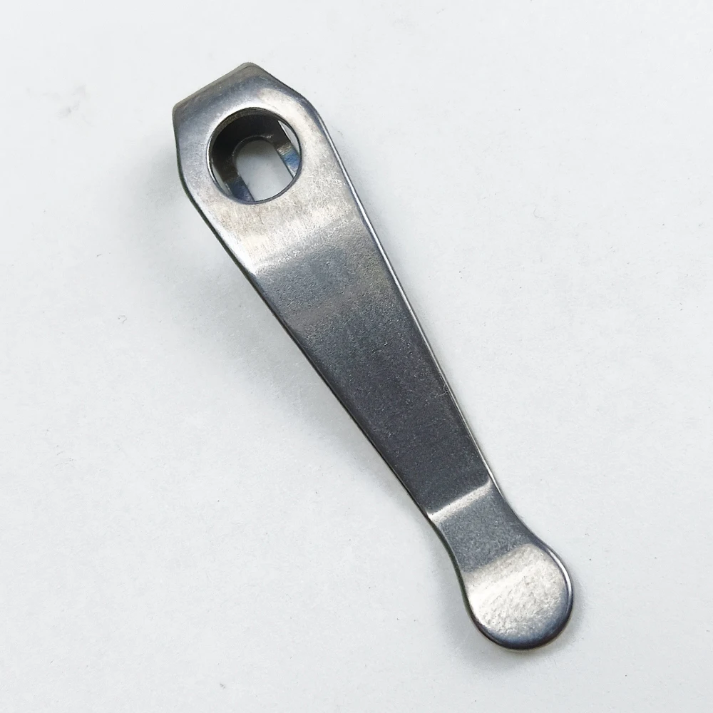 1piece Pink Color Titanium Pocket Knife Clip Waist Clip for Para 3 Folding Knife Lightweight Pocket Back Clips