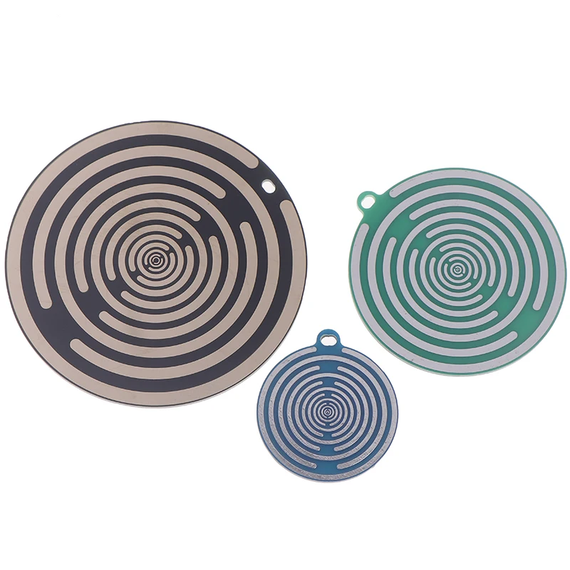 1PC 3.5-7.6cm Tesla Polarizing Energy Disk Lakhovsky's Multi Wave Oscillator Multi Band MWO Self Physic Medication Ornament Gift