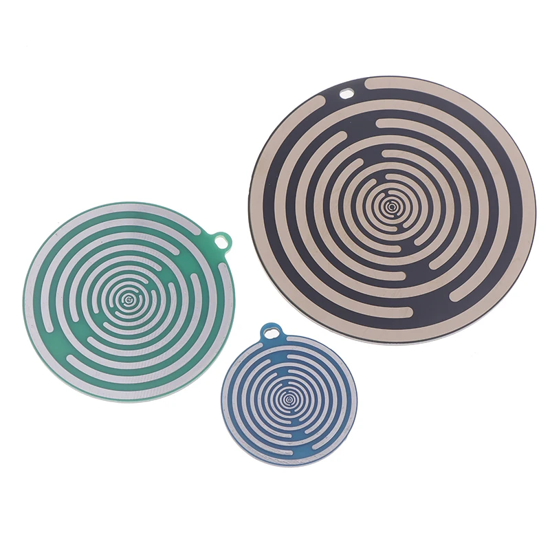 1PC 3.5-7.6cm Tesla Polarizing Energy Disk Lakhovsky's Multi Wave Oscillator Multi Band MWO Self Physic Medication Ornament Gift
