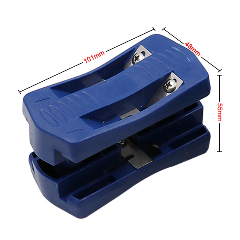 Woodworking Manual PVC Edge Band Double Edge Trimmer Wood Head And Tail Edge Cutter Trimming Carpenter Tools