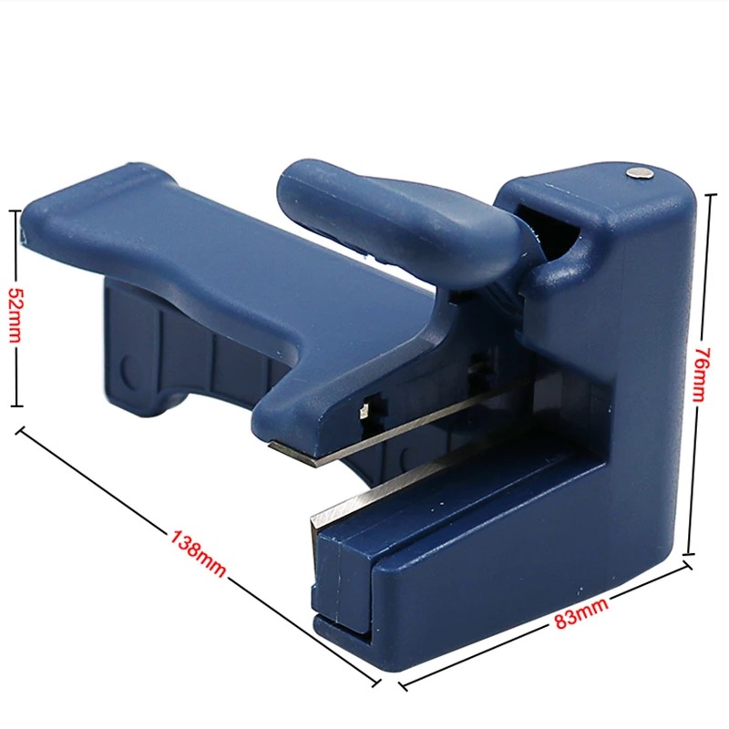Woodworking Manual PVC Edge Band Double Edge Trimmer Wood Head And Tail Edge Cutter Trimming Carpenter Tools