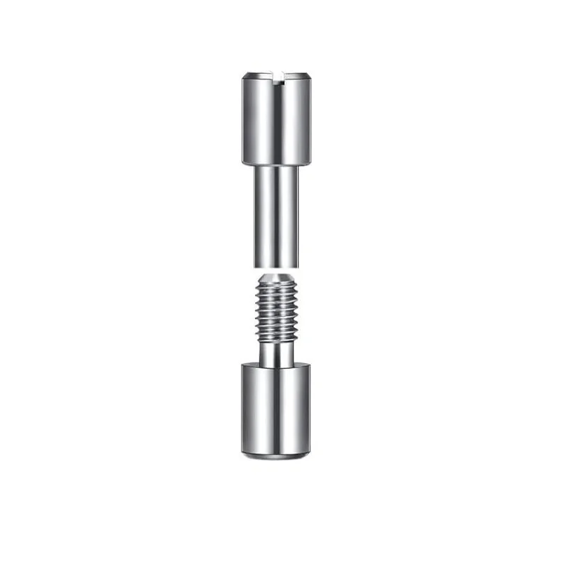 10pcs/lot Brass Corby Bolts Fastener DIY Knife Handle Screws Bolts Tactics Lock Rivet Knife Shaft Fastener