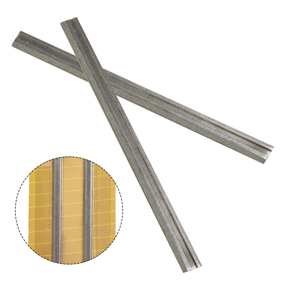 3box 82mm Carbon Steel Planer Blades 82x5.5x1.1mm Reversible Electric Planer Blades For MKA For Woodworking Machinery Parts