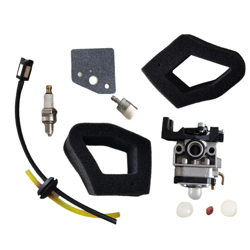 Carburetor For Honda GX25 GX35 HHB25 ULT425 UMS425 UMK425 Trimmer Carburetor Fuel Line Air Filter Primer Bulb Kit