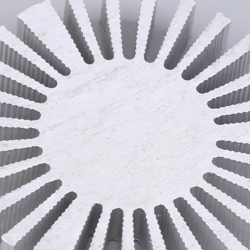 COB Radiator Diameter 25/37.5/40/48/50/53/60/65/67MM High Power Led Heatsink Sunflower Solid Radiator Round Alloy Aluminum