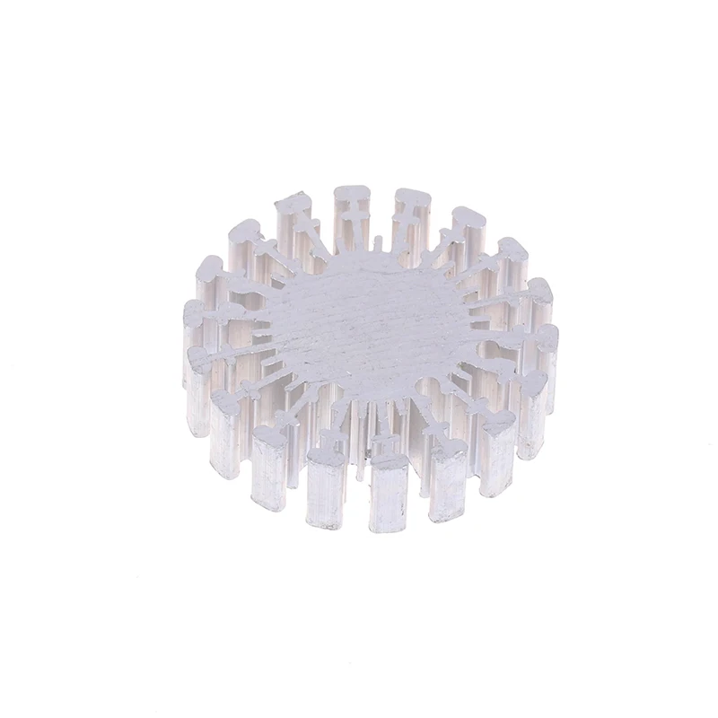 COB Radiator Diameter 25/37.5/40/48/50/53/60/65/67MM High Power Led Heatsink Sunflower Solid Radiator Round Alloy Aluminum