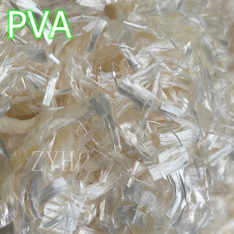 High Performance Concrete Fibres Polyvinyl Alcohol Fiber High Strong High Model PVA Fiber 3/6/9/12/18mm Cement for Concrete