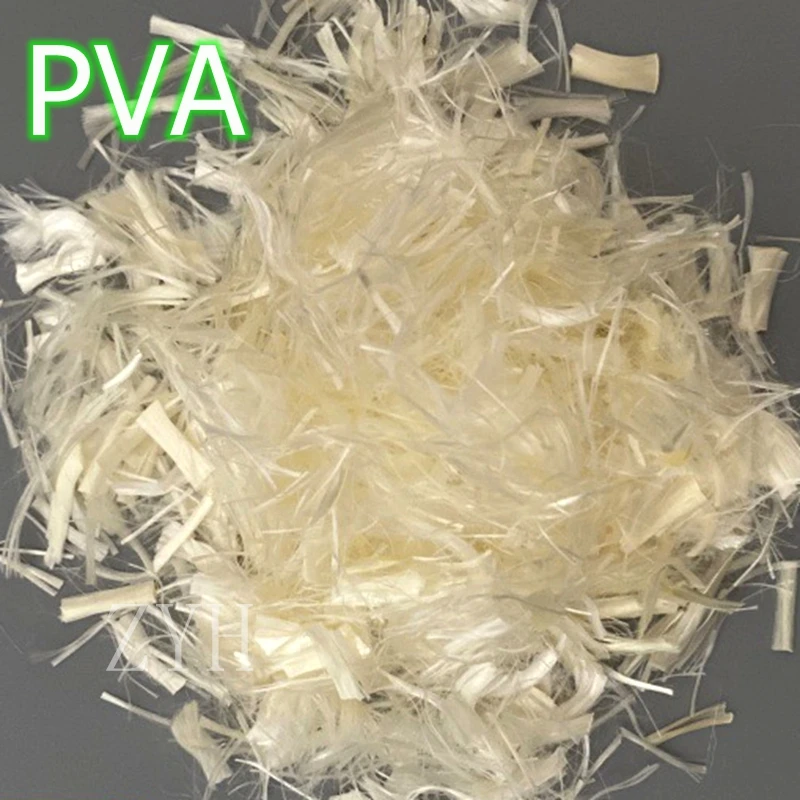 High Performance Concrete Fibres Polyvinyl Alcohol Fiber High Strong High Model PVA Fiber 3/6/9/12/18mm Cement for Concrete