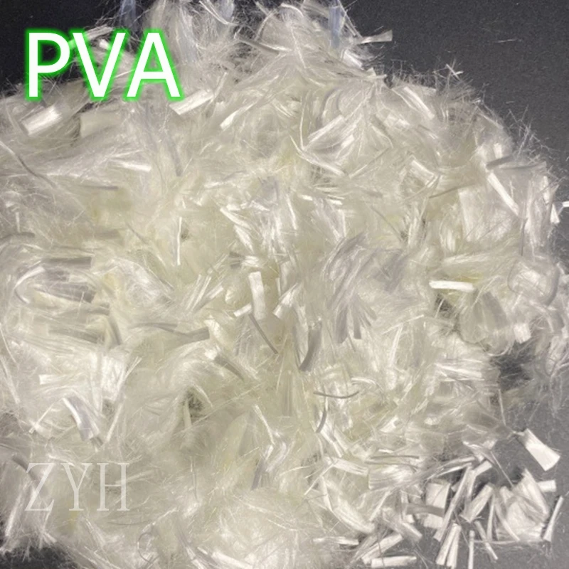 High Performance Concrete Fibres Polyvinyl Alcohol Fiber High Strong High Model PVA Fiber 3/6/9/12/18mm Cement for Concrete