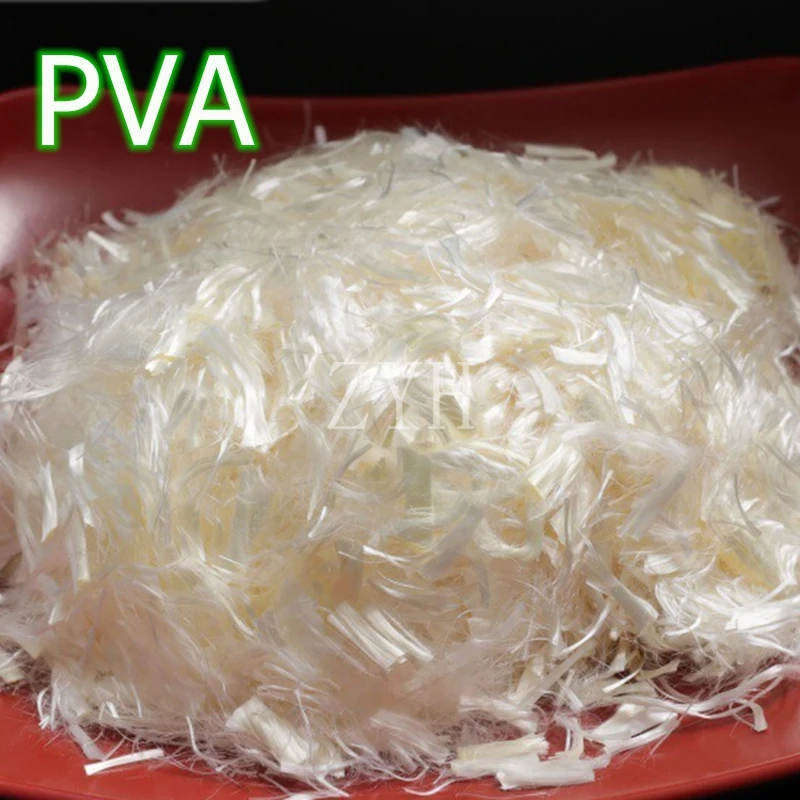 High Performance Concrete Fibres Polyvinyl Alcohol Fiber High Strong High Model PVA Fiber 3/6/9/12/18mm Cement for Concrete