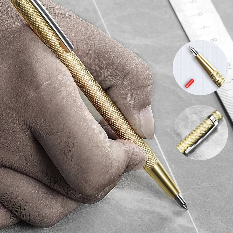 Tile Glass Wood Ceramics Metal Gold Welding Marking Engraving Tools Scriber Engraved Pen