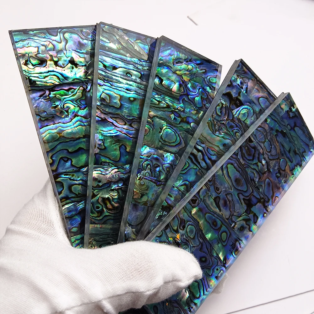 1 Piece Scarce Natural New Zealand Black Abalone Shell Paper for DIY Knife Making Handle Produce Material Handicraft Materials
