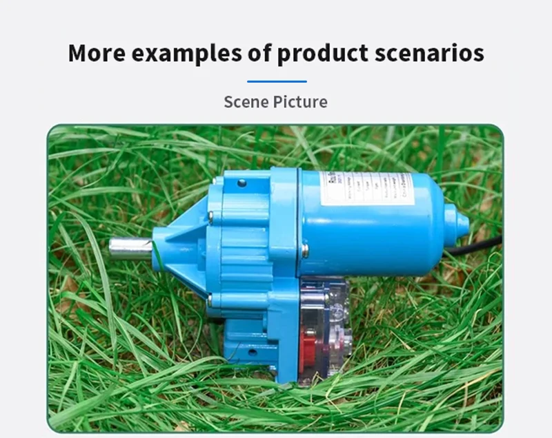 TUNGFULL Greenhouse Electric Film Winding Motor Self-Locking Waterproof Sun Resistant Roll Up Motor For Ventilation Shading Film