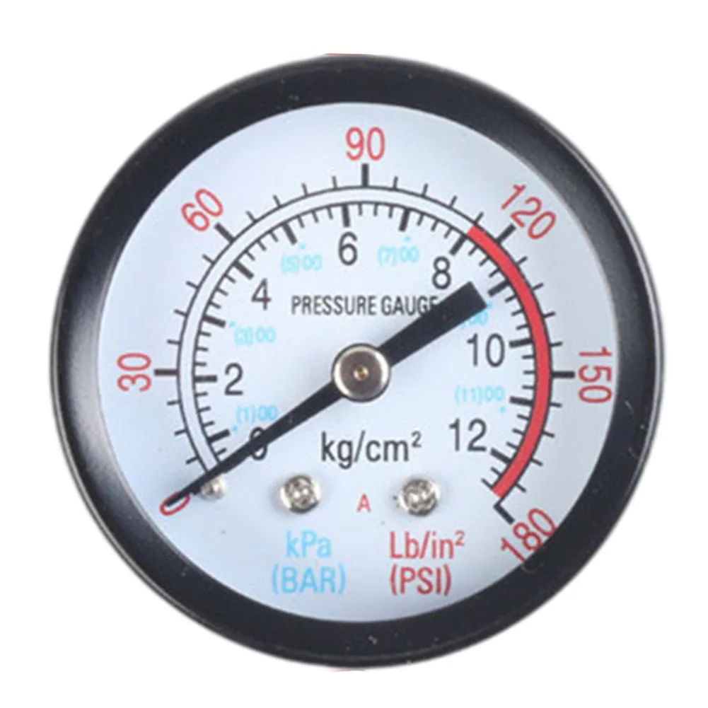Y40 Y50 0-180PSI Gas Water Fuel Liquids Meter Pressure Gauge For Air Compressor