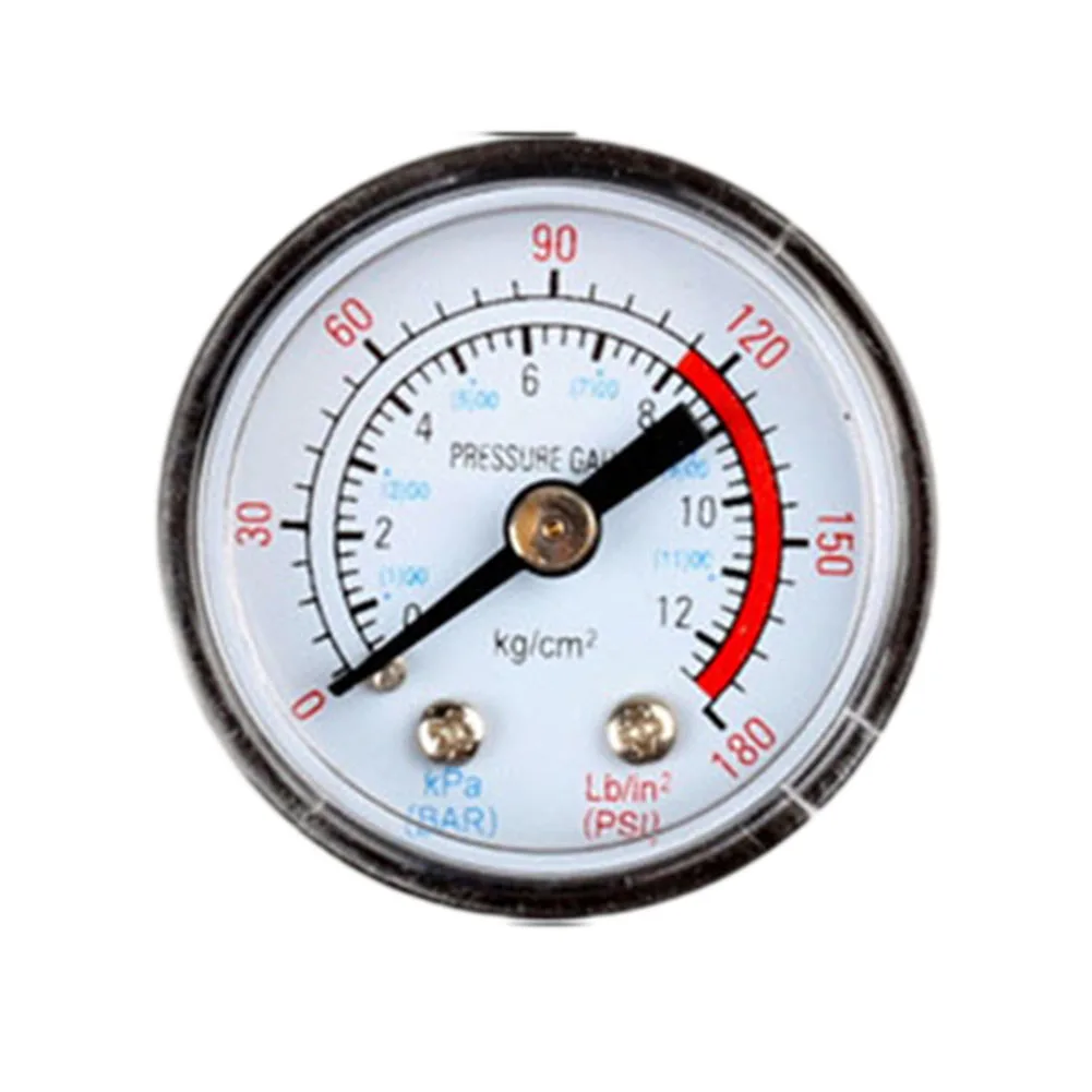 Y40 Y50 0-180PSI Gas Water Fuel Liquids Meter Pressure Gauge For Air Compressor
