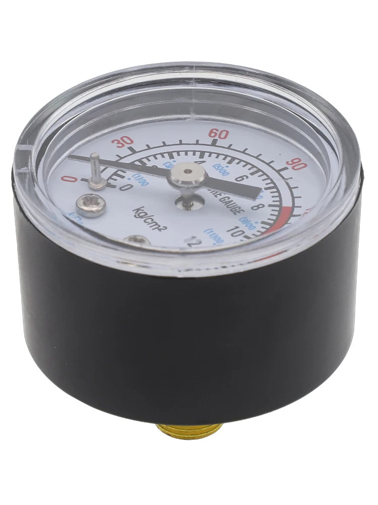 Y40 Y50 0-180PSI Gas Water Fuel Liquids Meter Pressure Gauge For Air Compressor