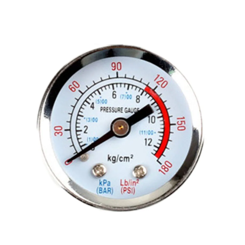 Y40 Y50 0-180PSI Gas Water Fuel Liquids Meter Pressure Gauge For Air Compressor