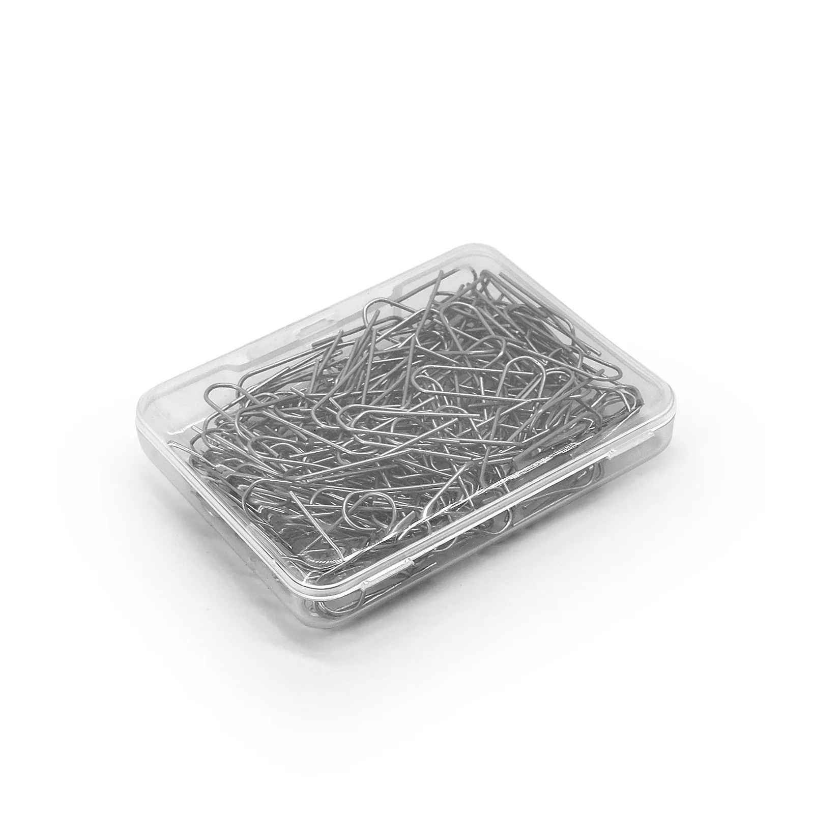 50/100/150/200pcs High Temperature Nichrome Wire Jump Rings 21 Gauge U-Shaped Ceramic Hanging Hook For Pendant Jewelry DIY