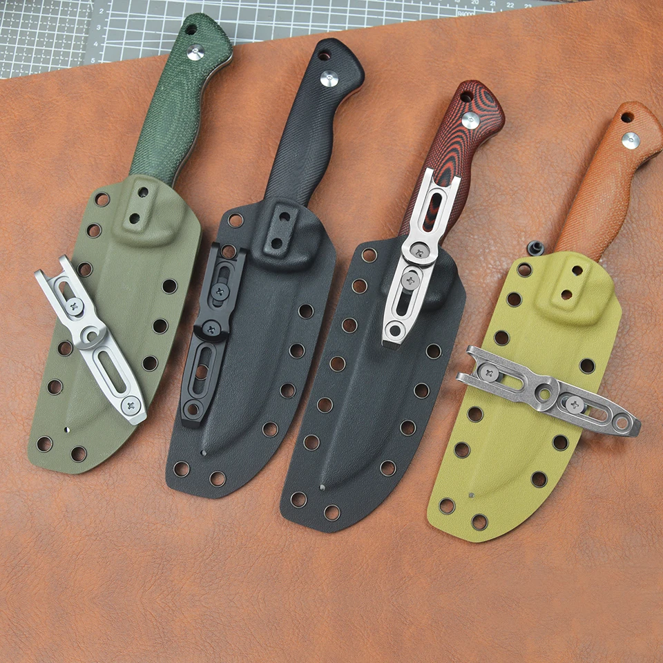 TONIFE 420J2 Stainless Steel Large Pocket Clip for Kydex Sheath with Multi-Hole Spacing & Screws Outdoor Tool Accessories AK4210