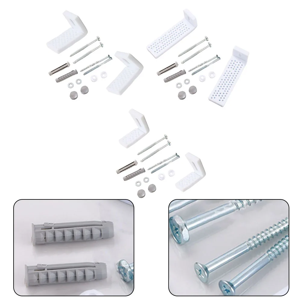 Toilet Bidet Anchor Bolts Set Pan Fix To Floor Kit Repair Fixings Fitting Screws Basins Toilet Bidet Angled Floor Anchor Kit