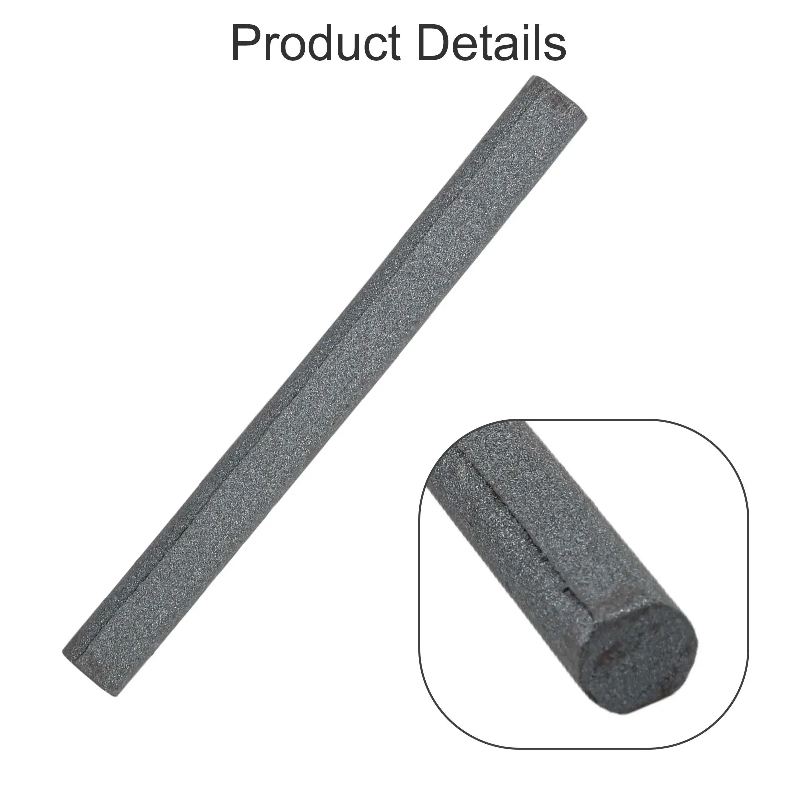 1pcs Buffer Rod Bar Anti-interference Ferrite Mandrel With Diameter Length 10×100mm For Crystal- Radio Antenna Aerial