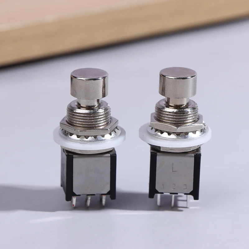 6Pin DPDT Latching/Momentary ON/ON Foot Switch - Guitar Effects Pedal Stomp Box Emergency Stop Push Button