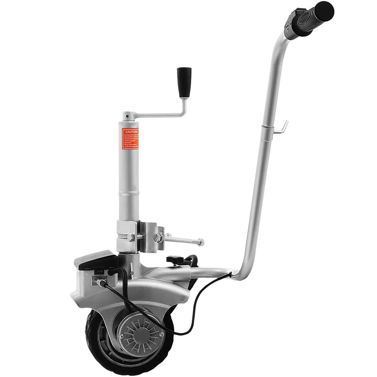 12V Motorised Jockey Wheels Electric Power Mover Maneuver Trailer Boat 350W Striker Power Jockey Wheel Foldable