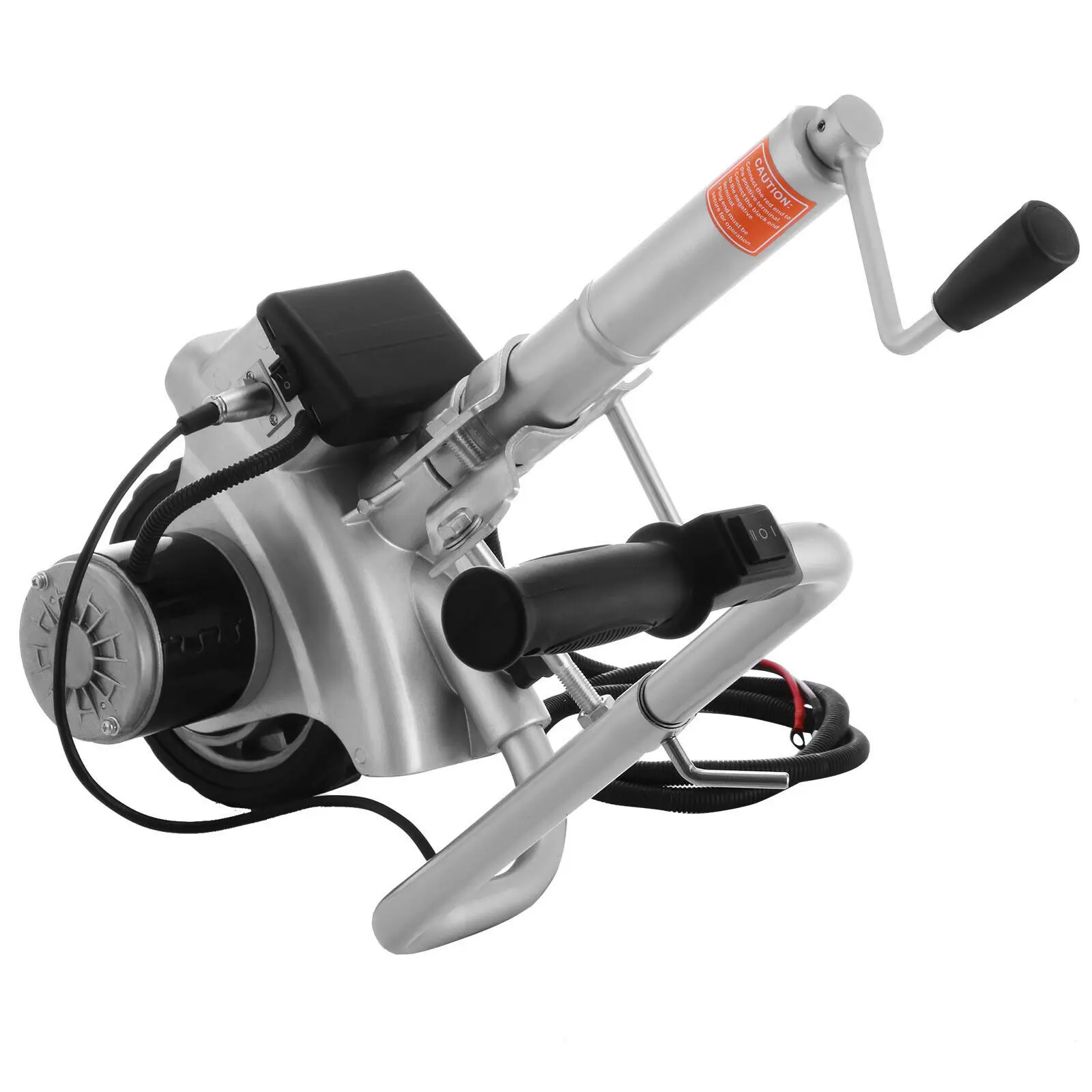 12V Motorised Jockey Wheels Electric Power Mover Maneuver Trailer Boat 350W Striker Power Jockey Wheel Foldable