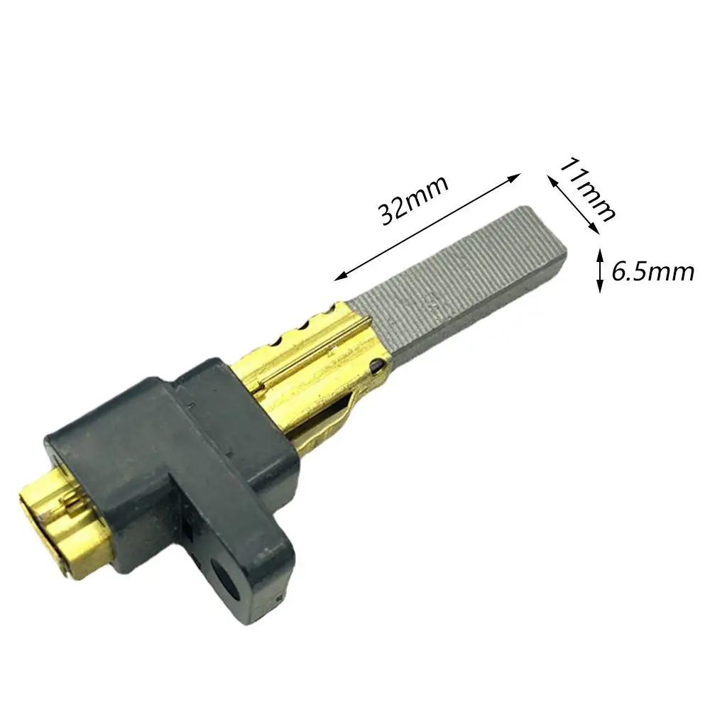 Cleaner Parts 6.5X11X32mm High Quality Carbon Brushes Replacement Motor Carbon Brush Vacuum Cleaner Carbon Brush Holder