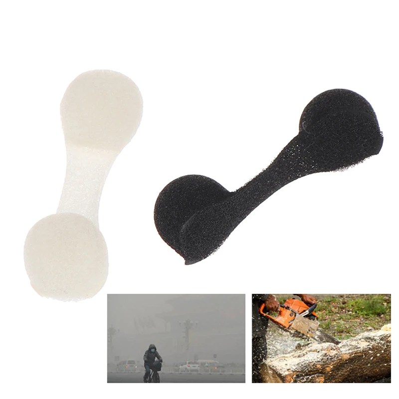 50Pcs/lot Anti-pollution Tanning Nasal Plug Spray Nose Filters Sponge