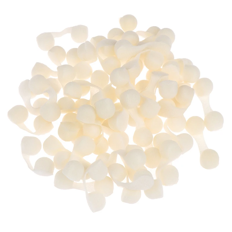 50Pcs/lot Anti-pollution Tanning Nasal Plug Spray Nose Filters Sponge