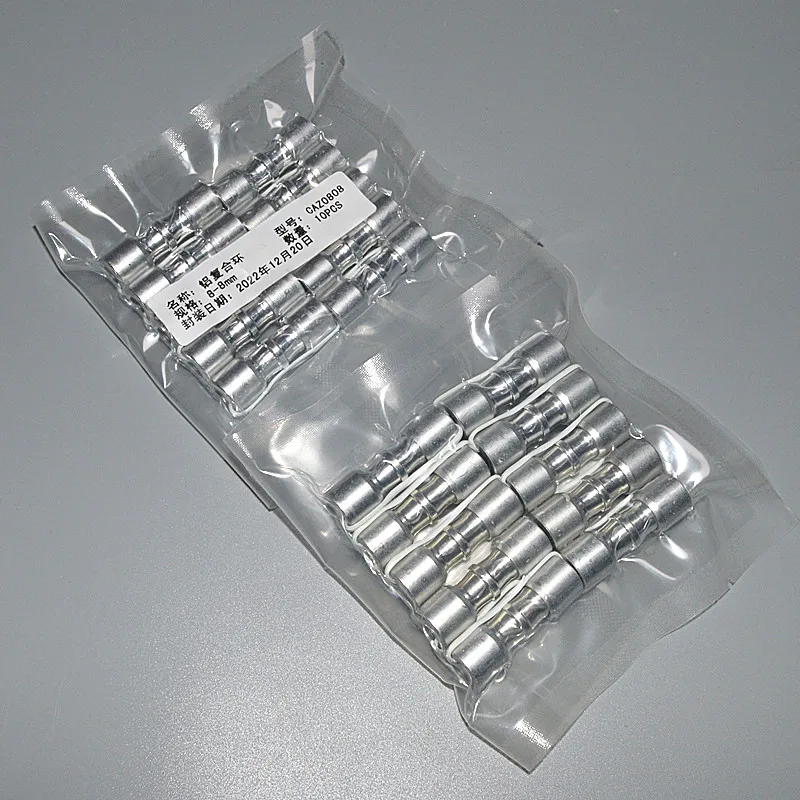 5PCS Locke ring quick closing composite ring air conditioning refrigerator copper aluminum tube consumable joint refrigeration