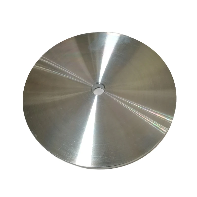 Zinc Plate Jewelry Gem Polishing Flat Lap Wheel 8" 200mm 12.7 Hole Disc Lapping Polishing Disc Paste Angle Machine